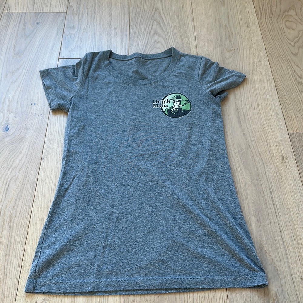 Dutch Bros grey tshirt